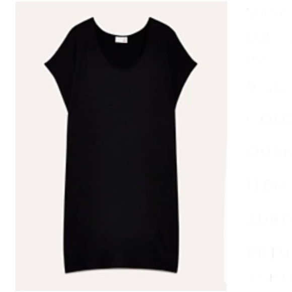 Aritzia Wilfred Free Lorelei Dress in black - Picture 3 of 12